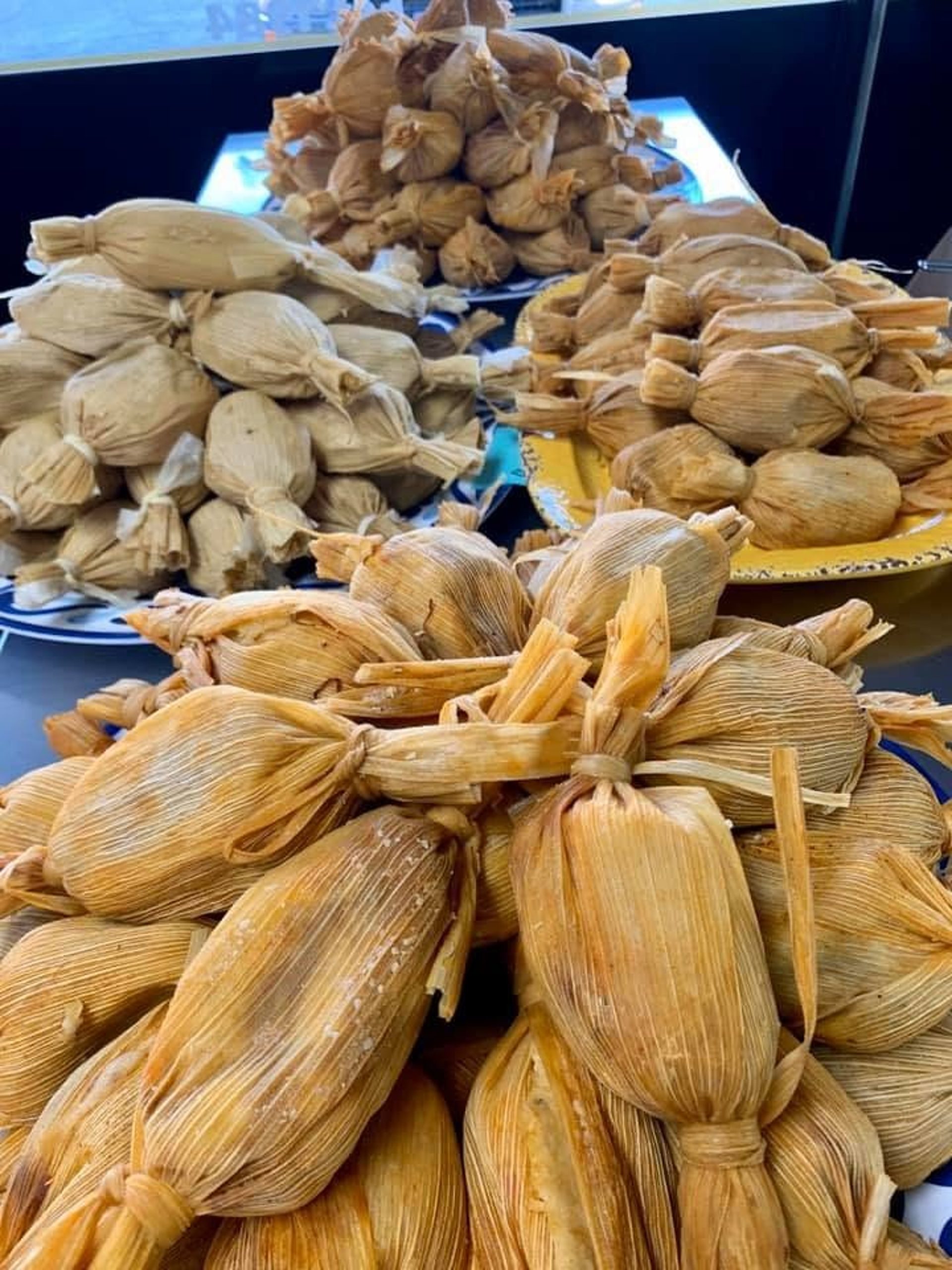 Party orders and tamale trays